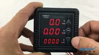 MEBAY 5 Parameters Display AC Digital Multifunctional Panel Meter GV25