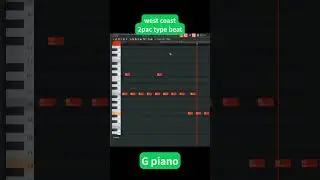 【How to make】 West coast 2Pac type beat #shorts #beats #flstudio