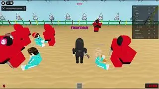 New Frontman Plays A Comupter On Red Light Green Light Roblox