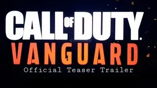 Call of Duty WW2 Vanguard Official Teaser Trailer