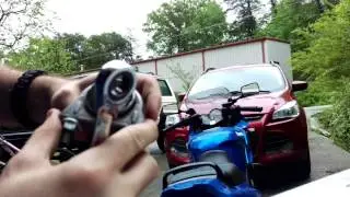 2009 Kawasaki Ninja 500R Muffler Delete Part 2 (plus audio)