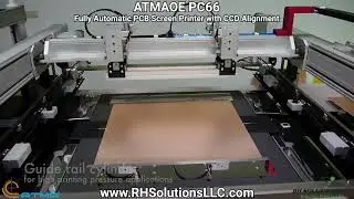 ATMAOE PC66 Fully Automatic PCB Printer with CCD Camera Alignment