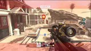 INSANE Black Ops 2 Sniper Kill! RARE SNIPER KILL!