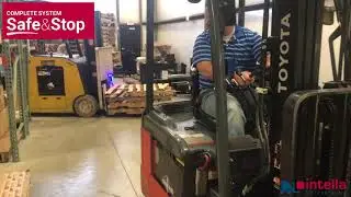 Предотвращение аварий погрузчиков: система Safe&Stop от Intella Parts (сделано в Италии)
