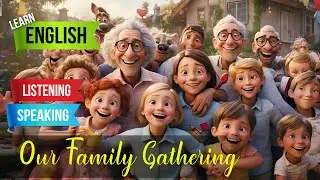 Our Family Gathering | English Listening Skills - Speaking Skills | Family Get-Together