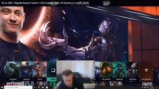 G2 vs FNC LEC playoffs, draft analysis all 8 games | Playing to win cons and flexible drafting