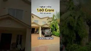 Iqbal villa for sale #property #bahriatownhome #bahriatown #bahriatownkarachi #home
