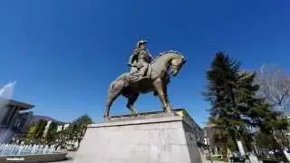Go Pro Hero4 Silver Statuia lui Decebal pe cal slow motion