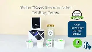 Introduce Nelko PM220 Thermal Label Printing Paper | Waterproof, Oilproof and Tearproof Label
