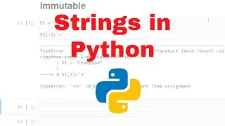 Strings - Unicode || Multiline || Immutability || Delete || Python for Beginners