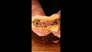 Lamb Feta burger