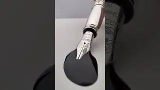 Look at that beautiful Yard-O-Led nib flexibility. #fountainpen #pen #inkpen