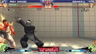 Top Tiers IV -SSFIVAE Winners Final- Roy Macoi [RYU] vs Odakku [CHN,GEN]