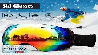 Outdoor Sports Ski Goggles UV Protection Winter Male Female Snow Sports Anti Fog