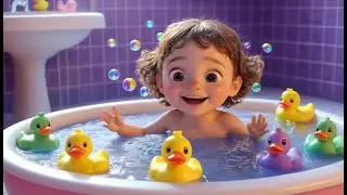 Splish, Splash, A Rainbow Bath | Fun Bath Time Song for Kids | Colorful Water Adventure