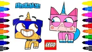 Unikitty! Coloring Pages for Kids