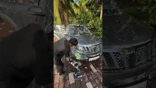 car wash Service available ☎️9495966490/8891636608#clean#cleaning#job#water#experience#tank#asmr