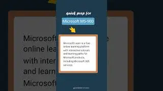 Microsoft Learn - MS-900