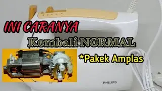 Tutor #98 | Cara Memperbaiki Mixer Kue Putarannya Lemah dan Mati