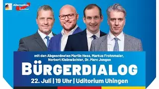 Politik vor Ort: B&uuml;rgerdialog am 22. Juli in Uhingen