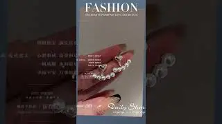 When light luxury meets Korean version, create unique high-end fashion accessories