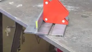 Making a Cruciform for Welding Practice