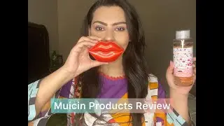 Обзор продукции Muicin от Hira Khan Lifestyle | Тоник Muicin | Маска для губ Muicin | Hira Khan Lifestyle