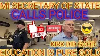 Portage Mi SOS Office Education Happens Right Before Our Eyes