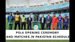 PSL 2019 MATCHES IN PAKISTAN SCHEDULE