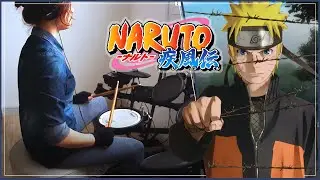 Naruto Shippuden (ナルト- 疾風伝) OP 8 FULL【DIVER】by NICO TOUCHES THE WALL - Drum Cover