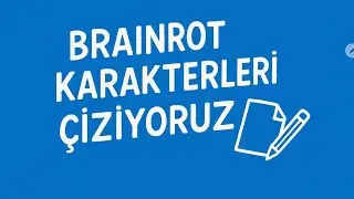 Roblox 🎥 brainrot karakterleri çizdik 