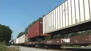 NS Train 223 at Five Springs, Georgia 5/8/2004