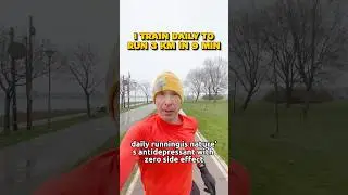Daily running is nature&rsquo;s antidepressant with zero side effects.