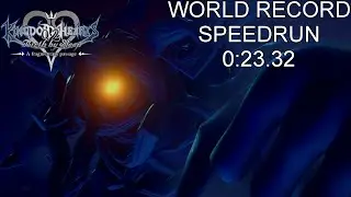 KH 0.2 BBS [LV 99 Critical Mode NG+] Darkside I [WR] Speedrun 0:23.32 [WORLD RECORD]
