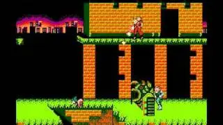 Weird Pirated Games: Super Fighter (Super C hack) (NES)