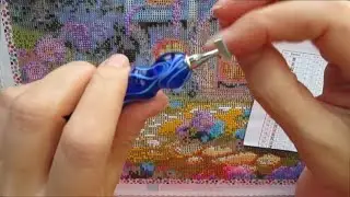 Diamond Painting Mushroom House #coodeals #diamondpainting