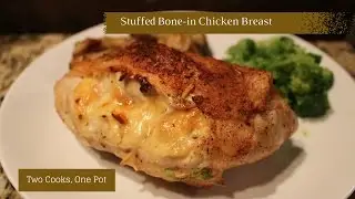 Stuffed Bone-in Chicken Breasts