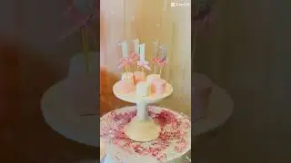 Pink birthday party theme 💕#pinkgirl #pinkbirthday #birthdaygirl #firstbirthday #baby 💕🌸