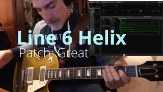 Line 6 Helix - Early 70 Rock patch - Jimmy Page Led Zeppelin inspiration
