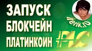 Платинкоин. Запуск блокчейн PLC. Launching Blockchain PLATINCOIN