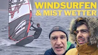 Ekelhafter geht kaum!🥶 | WINDSURFEN im WINTER