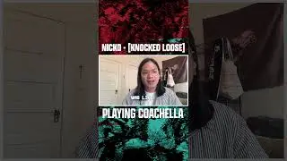 Nicko of #knockedloose on playing #coachella this year