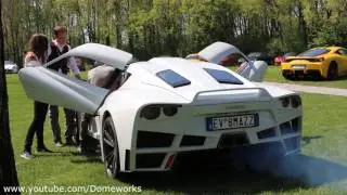 Mazzanti Evantra EPIC LS7 700Hp 6600rpm Exhaust sound!