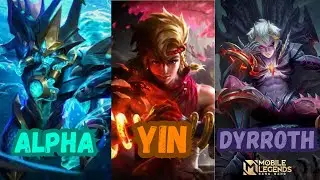 ALPHA x YIN x Dyrroth - One Hit Kill - Best Damage Build - Mobile Legends - mlbb