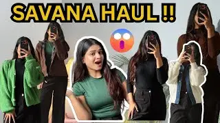 ⁠SAVANA HAUL 🌸|| Affordable Winter Fashion from Savana App ❄️ Must-Have Cozy Fits!