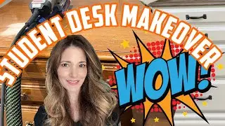 Student Desk Modern Makeover | Furniture Flipping