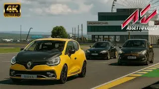 ASSETTO CORSA / 30 CARS + CREATORS / LE MANS / STATIC CAM / 4K