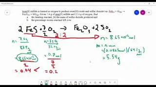 limiting and percent excess example