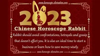 Chinese Rabbit Horoscope 2023 &bull; Rabbit Love & Yearly Forecast 2023 &bull; Health, Money, Pregnancy... 兔