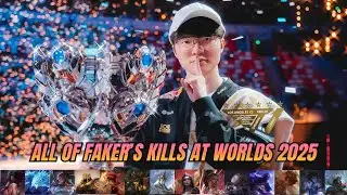 ALL OF FAKER'S KILLS AT WORLDS 2025 🐐